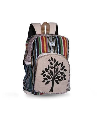 Medium Hemp Backpack | Handmade Eco-Friendly Rucksack